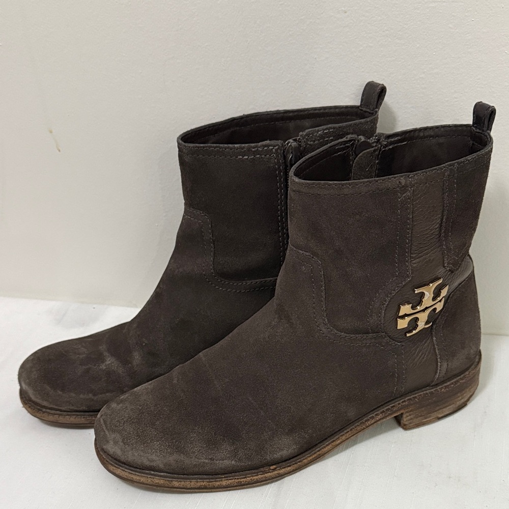 Tory Burch Brown Leather boots